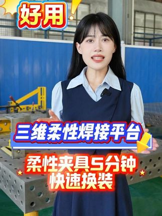 三维柔性焊接平台，柔性夹具5分钟快速换装，好用！ 